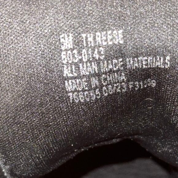 JCP TH Reese Floral Multi Combat Boots Size 5M Womens Synthetic Upper Black Sole - Picture 5 of 12